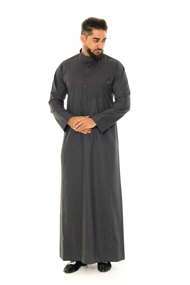 Saudi Collar Mens jubba thobe - Thobe London