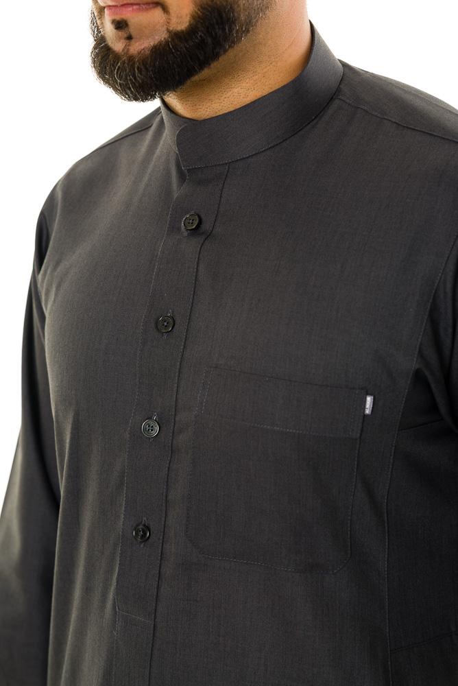 Saudi Collar Mens jubba thobe - Thobe London