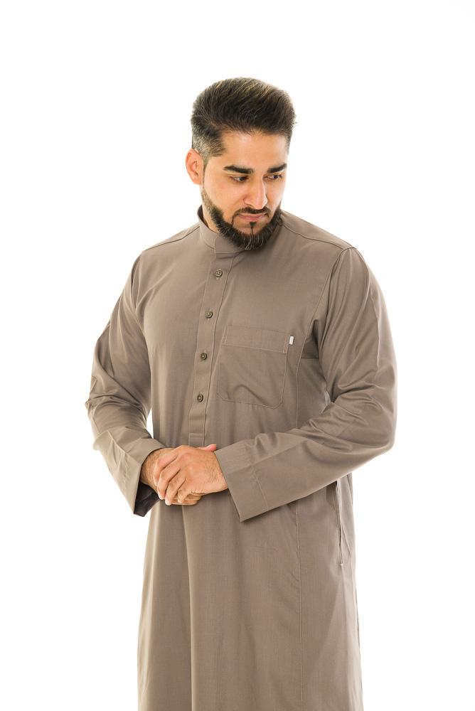 Saudi Collar Mens jubba thobe - Thobe London