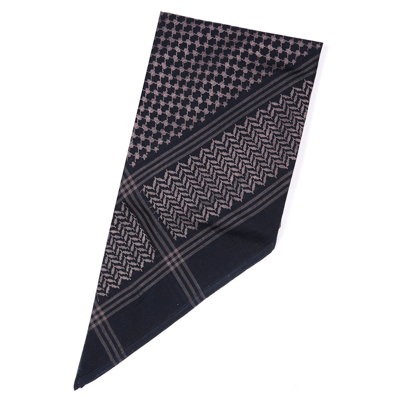 Arabian Navy headscarf with Premium Embroidery Shemagh