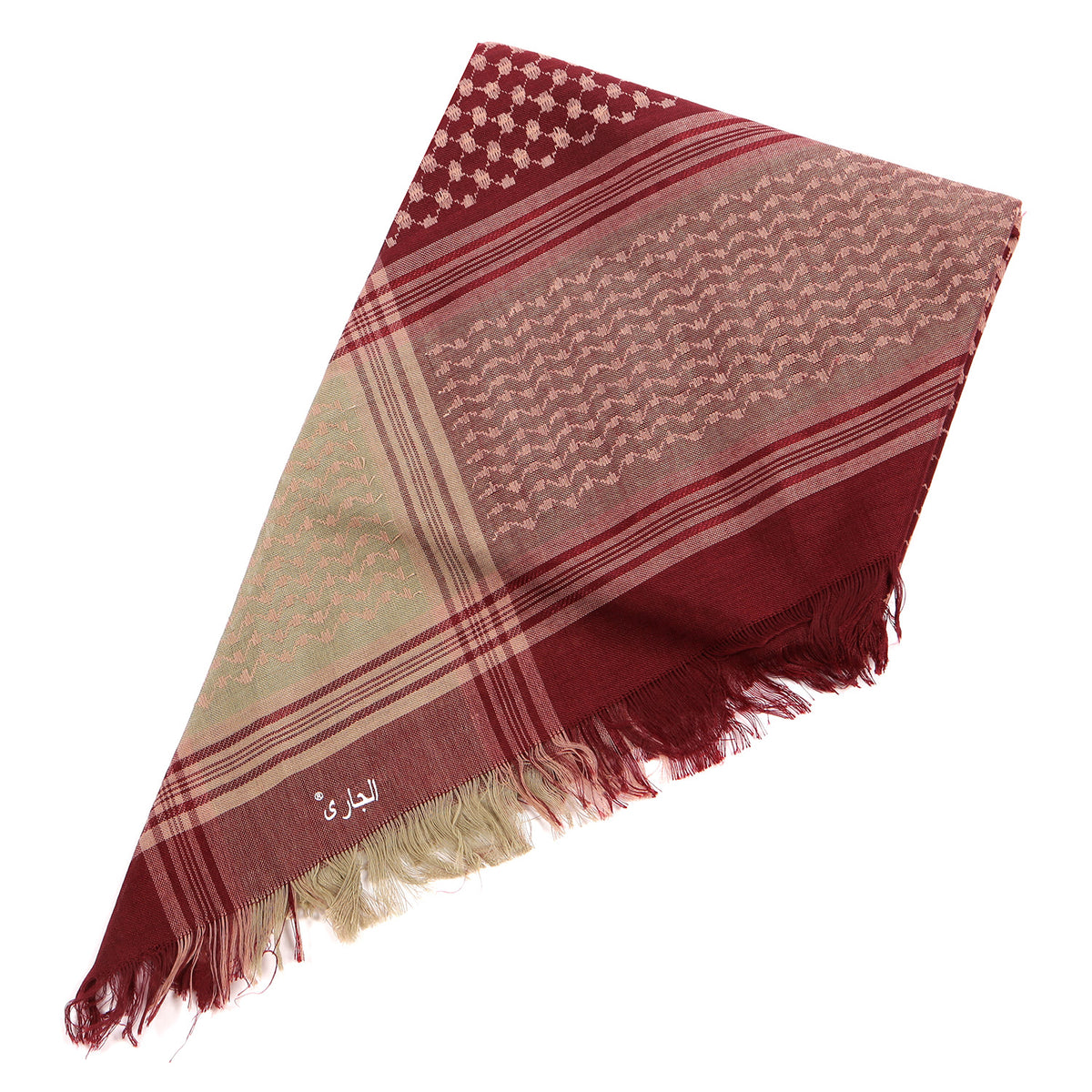 Arabian Dessert headscarf with Premium Embroidery Shemagh