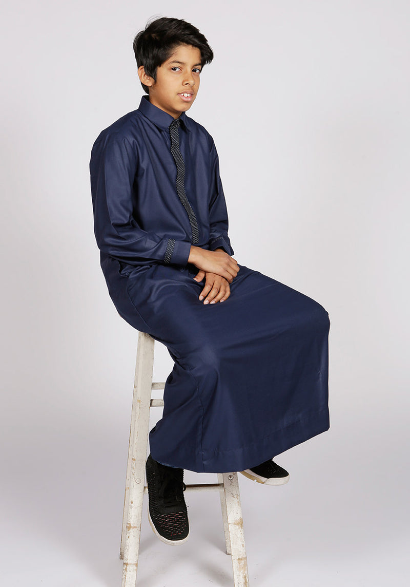 Smart Premium Jubba for Kids - Thobe London