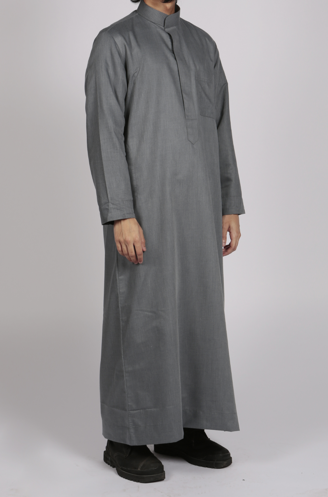 Saudi thobe with mandarin Collar - Thobe London